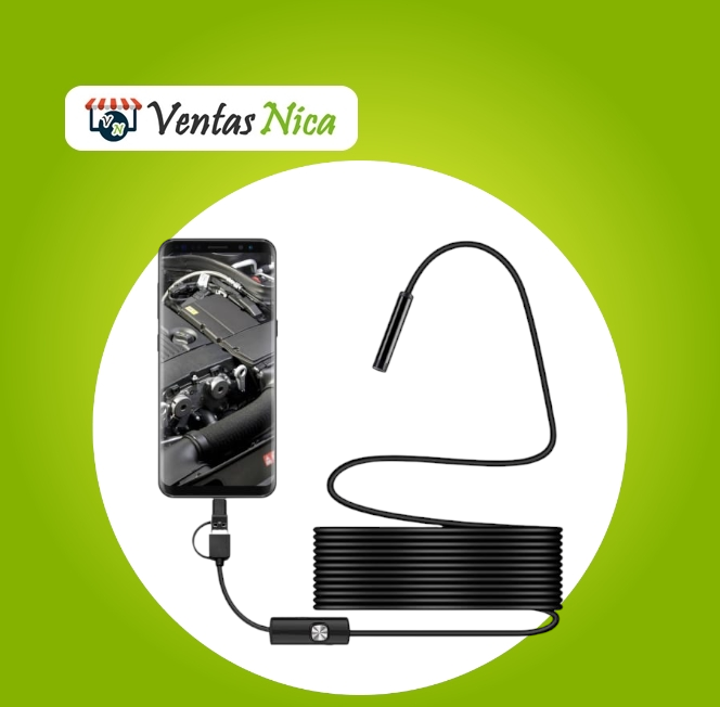 Camara Endoscopio OTG Celular Android 1M (1.3Millon)