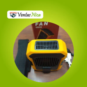 Electronico Abanico Portatil Cinturan Power Bank 4000mA con Luz (con cinturon)