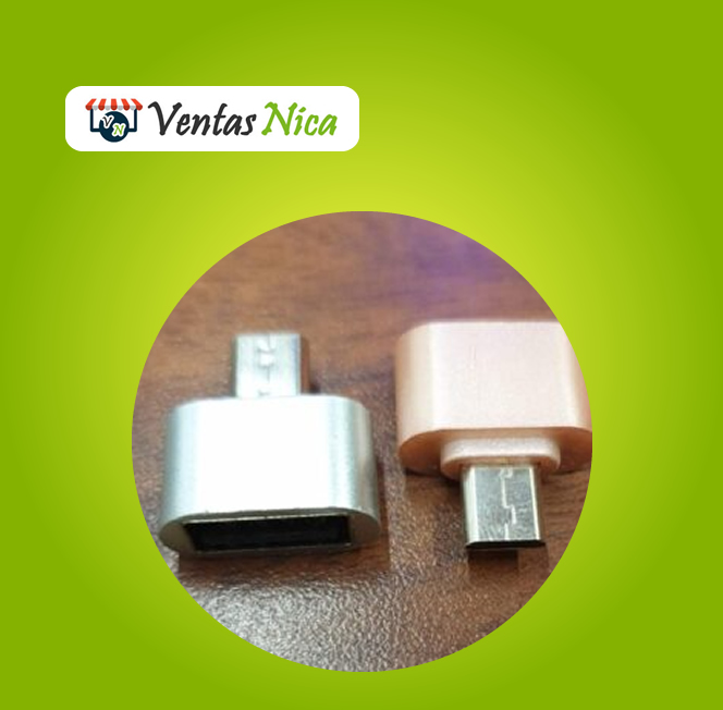 Electronico Adaptador Celular OTG Android (USB a V8)
