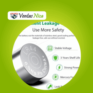 Electronico Bateria Alarma 03V LR44/L1154/AG13 (Reloj/Juguete) 4unidad/bolsita