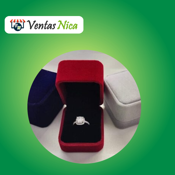 Empaque Caja para Anillo y Accesorio con luz led