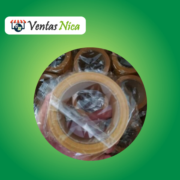 Empaque Cinta Adhesiva Doble Cara Tela Quitable 4cm x 10M 360