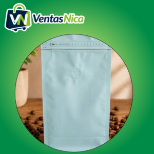 Empaque Bolsa Cafe 2 libra 15x32.5 10cm Azul