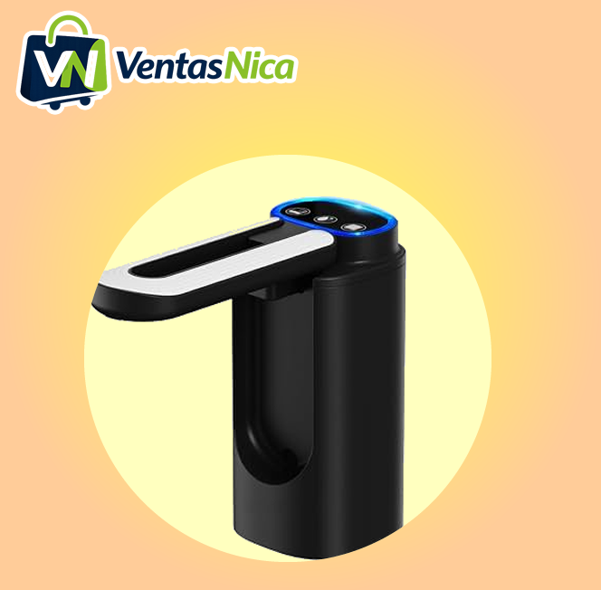Hogar Cocina Dispensador de Agua 5V Recargable (Atomizador Fuerte Pura) Entrada Tipo C con Timer