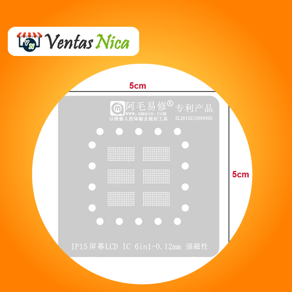 Stencil Amaoe LCD Screen IC Reballing