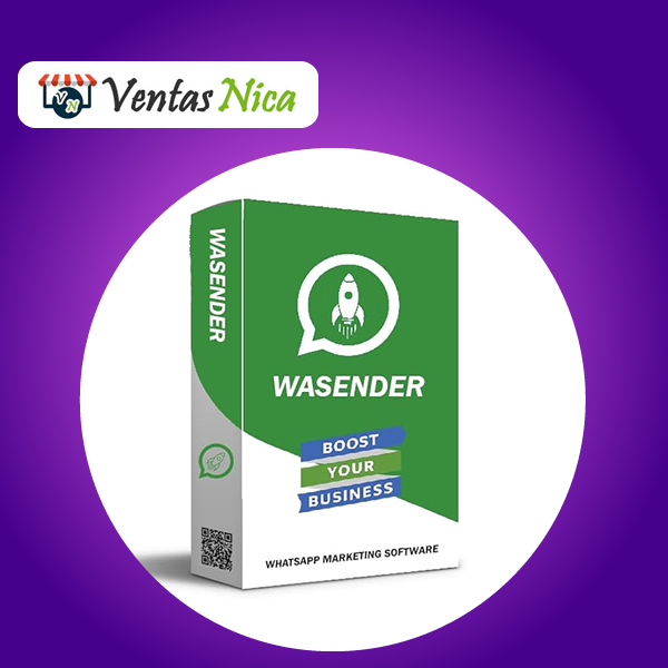 WaSender Envio masivos Whatsapp - 1 Mes