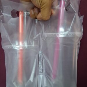 Empaque Bolsa de Té Dos Vasos 28*30+4cm LD (sin logo) MicroPuntos (100pcs)
