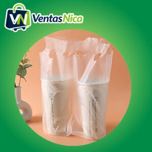 Empaque Bolsa porta Vasos Dos Vasos 28cm * 30cm + 4cm (sin logo) (50pcs)