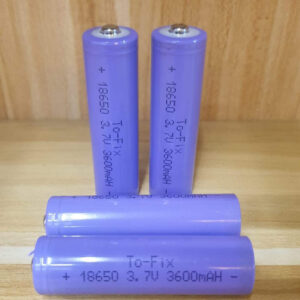 Electrónico Batería Cilíndrica 18650 3.7V 3600mA