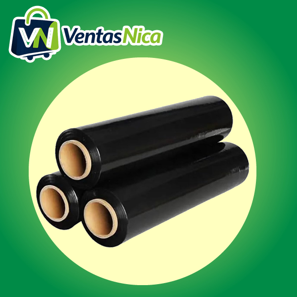 Empaque Empaletizador Fleje Plástico 50cm*360M (3.3Kg) Negro