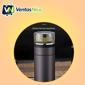 Hogar Cocina Termo con Termómetro con Filtro de Té y Café