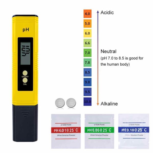Medidor PH valor Detector Eléctrico con Display